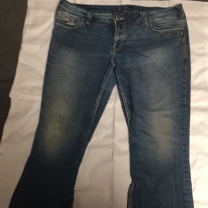 Silver jeans